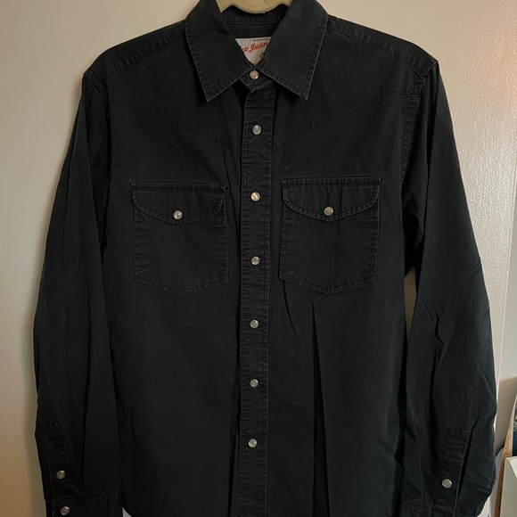 Navy button down - Picture 2 of 3